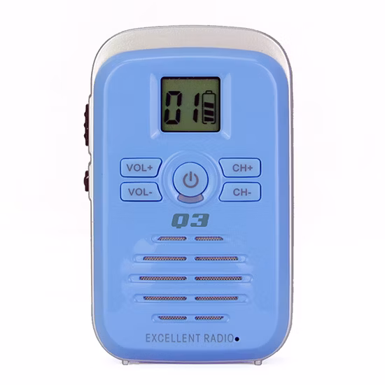 ミニハンドヘルドラジオ UHF トランシーバー Q3