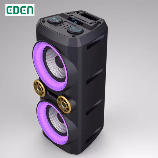 PA 多機能 Bluetooth DJ カラオケポータブルワイヤレスプロフェッショナルトロリー充電式 LED ライトスピーカー ED